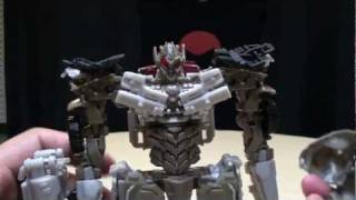 DOTM Voyager MEGATRON EmGos Transformers Reviews N Stuff [upl. by Cooe]