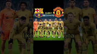 Barca vs Man united 🔥 football [upl. by Jocelyn342]