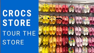 CROCS STORE  CROCS OUTLET  TOUR THE STORE  SHOP WITH ME  FALL 2021 [upl. by Hume424]