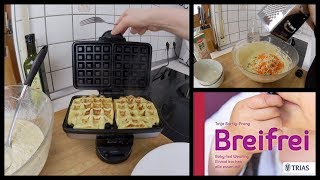 Gemüsewaffeln aus dem breifrei  Buch  BLW Rezept  Rezept für Babys Kinder und Erwachsene [upl. by Phene311]