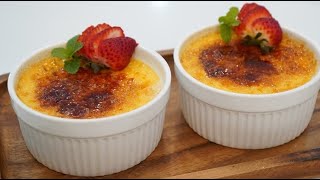 Super Easy CREME BRULEE [upl. by Mharba]