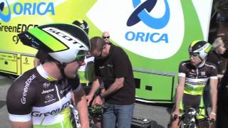 OricaGreenEDGE News  Giro Prologue [upl. by Belle136]