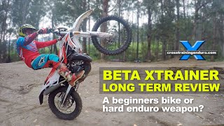 Beta Xtrainer review beginners dirt bike or hard enduro weapon ︱Cross Training Enduro [upl. by Leibarg]