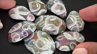 Amazing Polymer clay Project Unique Technique with Translucent clay [upl. by Yanahs691]