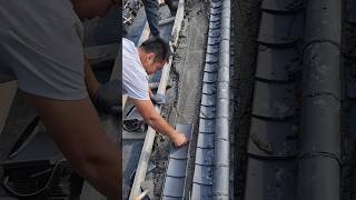 Roof tiles installation processshorts [upl. by Greabe]