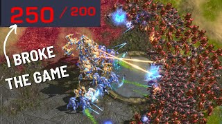 I Built a 250 Supply Zerg Army [upl. by Anerok]