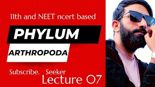 Animal kingdom 11th amp NEET  phylum Arthropoda lecture 08 [upl. by Sweet]