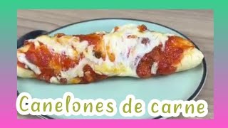 nueva receta canelones de carne Trabajosenconjuntoatr Fmmundook [upl. by Enahsal556]