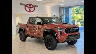 2024 Toyota Tacoma TRD Pro Hybrid 4x4 RARE Terra exterior with Jet Black Pro interior every option [upl. by Ralleigh391]