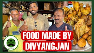 Divyangjan Brothers Sell Street Food in Jammu 🥺 Veggie Paaji [upl. by Chatwin866]