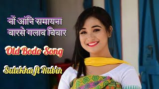 Nwng angni somaina barse golab bibar  Sulekha ft Rubin  Old Bodo Song [upl. by Ijat465]