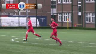 Ardeer Thistle u17s 12 Auchinleck Talbot u17s  WOSYFL 2008 League  Sunday 3rd of November [upl. by Odracir372]