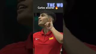 Carlos alcaraz 🔥 ll Davis Cup 2024 🔥😊❤️ [upl. by Giardap]