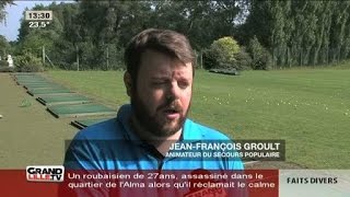 Le Secours Populaire sur le green [upl. by Tema]