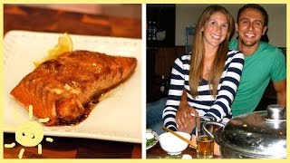 EAT  DATE NIGHT SALMON [upl. by Salokin]