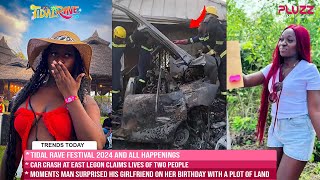 Tidal Rave Festival and all happenings Car crash at East Legon claims lives of two people amp more [upl. by Ylrebmit615]