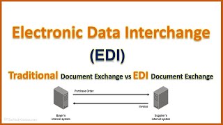 What is EDI in eCommerce  Electronic Data Interchange  Simply Explain [upl. by Amhser]