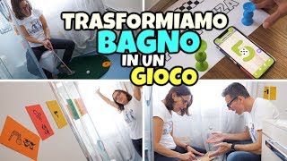 TRASFORMIAMO IL NOSTRO BAGNO in un Gioco da Tavolo [upl. by Iror]