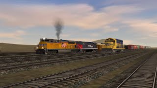 The California Railway Series shorts The transition from Trainz 2 to Trainz 2019 [upl. by Yorker]