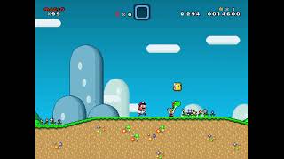 SMBX2  Super Mario World Remastered Episode 1  Semisolid Slope Testing [upl. by Enuahs170]