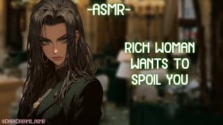 ASMR ROLEPLAY ♡rich woman wants to spoil you♡ binauralF4A [upl. by Bubalo]