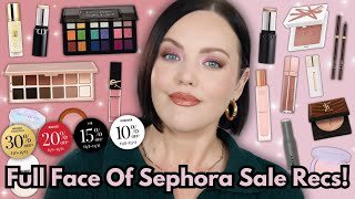 A Full Face of Sephora Sale Recommendations 2024 [upl. by Iveel]