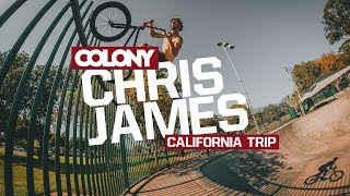 Chris James in California  Colony BMX [upl. by Natala]