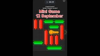 Mini Game Today 12 September Hamster Kombat How To Solve Mini Game Puzzle in Hamster Kombat SOLVED [upl. by Cyb789]