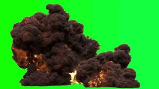 Green Screen Explosion Effects  Free to Use  Bubble Studios [upl. by Lidia]