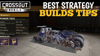 Best Strategy Builds Tips  Crossout Mobile Game [upl. by Devi]