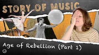 Reacting to Howard Goodalls Story of Music  Age of Rebellion Part 1 [upl. by Nanreh75]