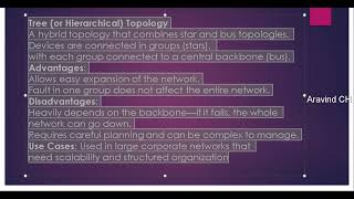 Lesson 12 what is Tree topology in Networking [upl. by Julissa]