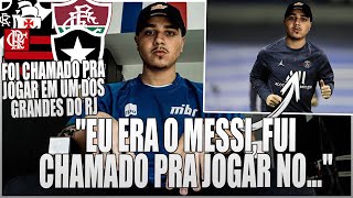 TTEUW REVELA QUE QUASE FOI JOGADOR PROFISSIONAL DE FUTEBOL E CONVITE PRA TIME GRANDE DO RJ [upl. by Lallage]