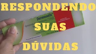 DERMOSALIC PARA MANCHAS DE MELASMA  RESPONDENDO DÚVIDAS [upl. by Suirtemed221]