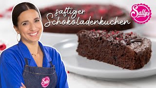 Schokoladenkuchen Rezept mit SpezialZutat saftig amp super einfach😍Heute aus dem Sallycon Valley [upl. by Onstad638]