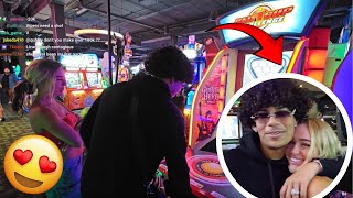 BigEx Takes Viperous On A Date To Dave amp Busters😍 [upl. by Yelsgnik]