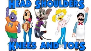 Chuck E amp Friends Live  Head Shoulders Knees and Toes [upl. by Ardnuaek]