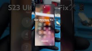 S23 ultra Screen Replacement 🛠️📲ytfyp viralshorts trendingshorts trending youtube samsung [upl. by Byrne]