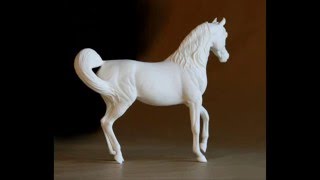 Resin Model Arabian Horse Sculpture [upl. by Heall]