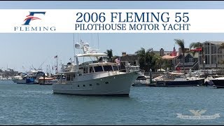 2006 Fleming 55 Pilothouse Motor Yacht [upl. by Steere]