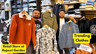 Trending Winter Clothes at Rajouri Garden  Jackets Sweatshirts Hoodies Tracksuit 799 Low Price [upl. by Jeffy]