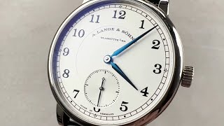 A Lange amp Sohne 1815 385mm 235026 A Lange amp Sohne Watch Review [upl. by Capello]