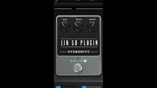 Check out the Overdrive pedal on the JJN 50 Plugin [upl. by Loesceke752]