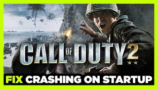 How to FIX Call of Duty 2 Crashing on Startup [upl. by Suoivatram]