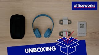 Beats Solo 4 Wireless OnEar Headphones Unboxing [upl. by Aronal]