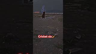 Six🏏 batting cricketlover today shotsvideo [upl. by Mela]