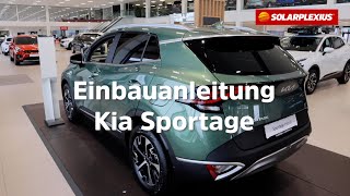 Solarplexius Auto Sonnenschutz ohne Folie für den Kia Sportage tönen Sie ihre Scheiben selbst [upl. by Eenet]