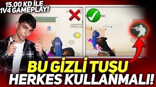 KİMSENİN NE İŞE YARADIĞINI BİLMEDİĞİ EFSANE GİZLİ TUŞ❗ HASSASİYET VİDEOSU❗  PUBG MOBİLE [upl. by Behka726]