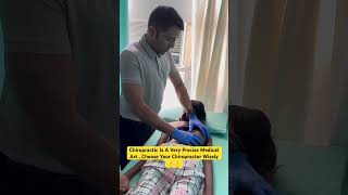 Scoliosis Chiropractic Treatment  Hump Cracking ☠️☠️ Say Big No scoliosistreatment chiropractic [upl. by Sisco]