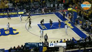 WVU vs Pitt Damian Dunn 1st Half 20242025 Season [upl. by Brendis]